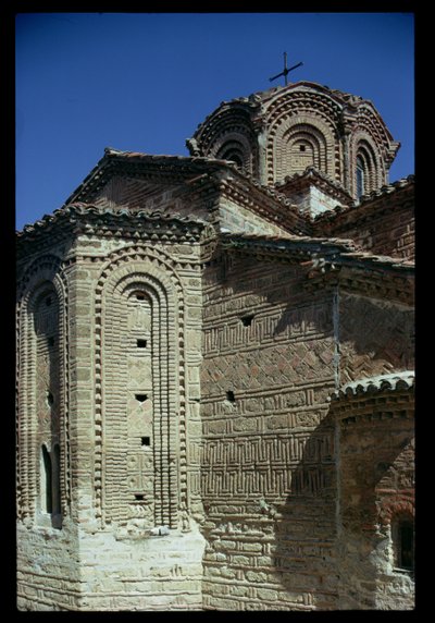 East end of the church, built in 1295 by Progonos Sgouros